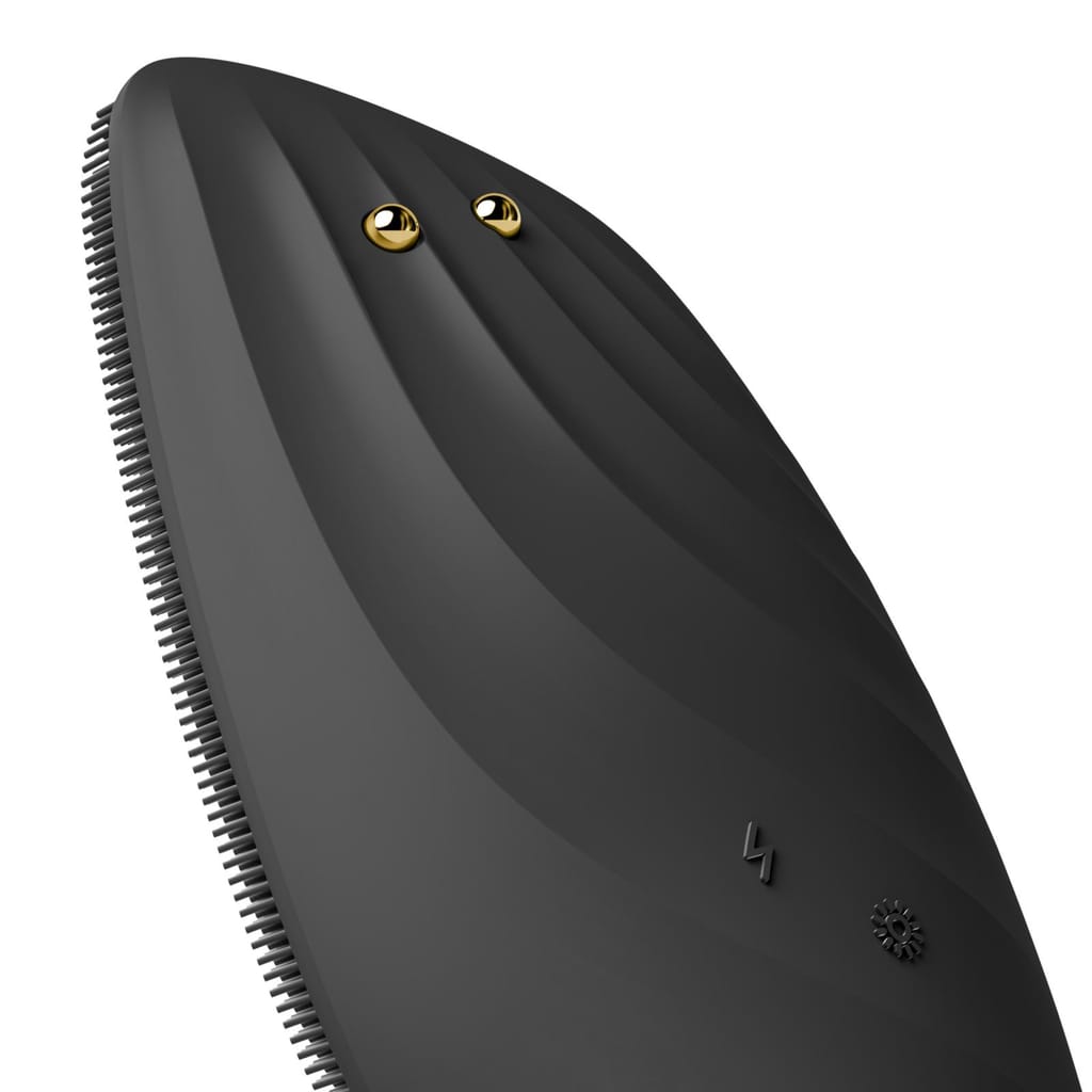 Фото товару: Очищувальна щітка для обличчя GESKE Sonic Thermo Facial Brush&Face-Lifter 8в1 gray № 4