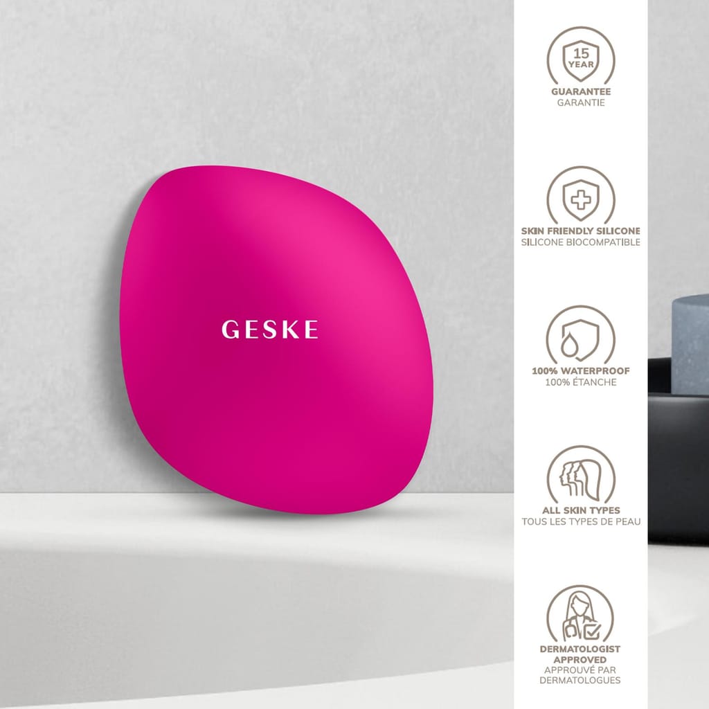 Фото товару: Щітка для обличчя GESKE Facial Brush 4в1 magenta № 2