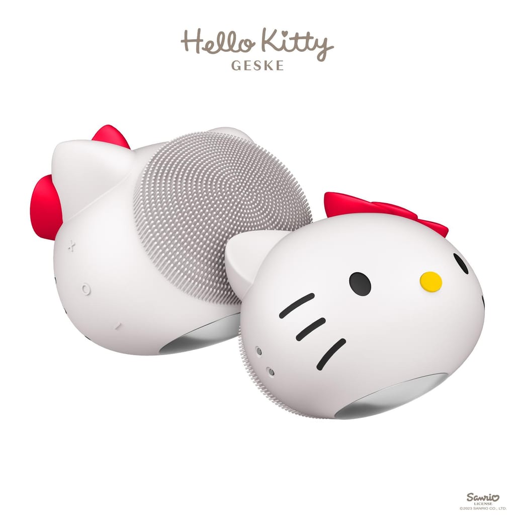 Фото товару: Ультразвукова щітка для обличчя GESKE Sonic Facial Brush 4в1 by Hello Kitty № 5