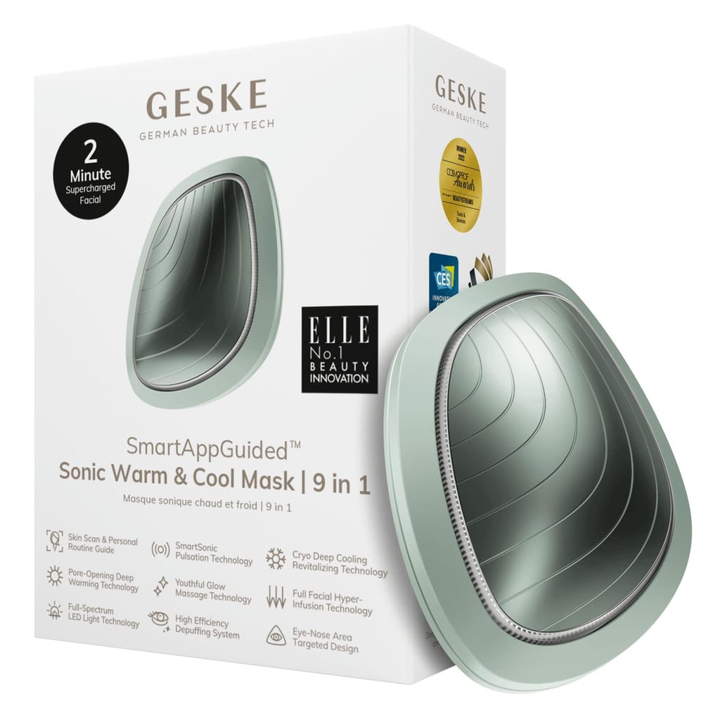 Фото товару: Ультразвукова маска тепло та холод GESKE Sonic Warm&Cool Mask 9в1 green № 0