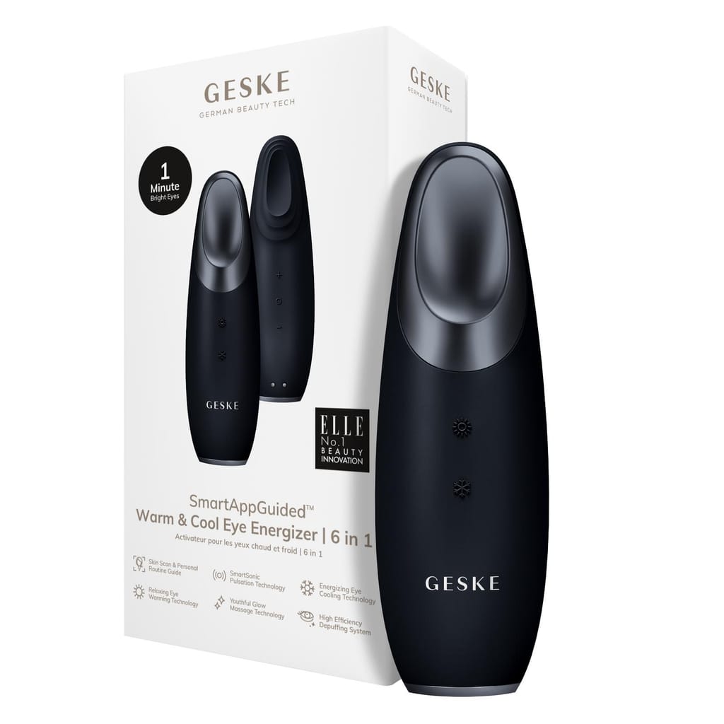 Фото товару: Енерджайзер для очей GESKE Warm&Cool Eye Energizer 6в1 black № 0