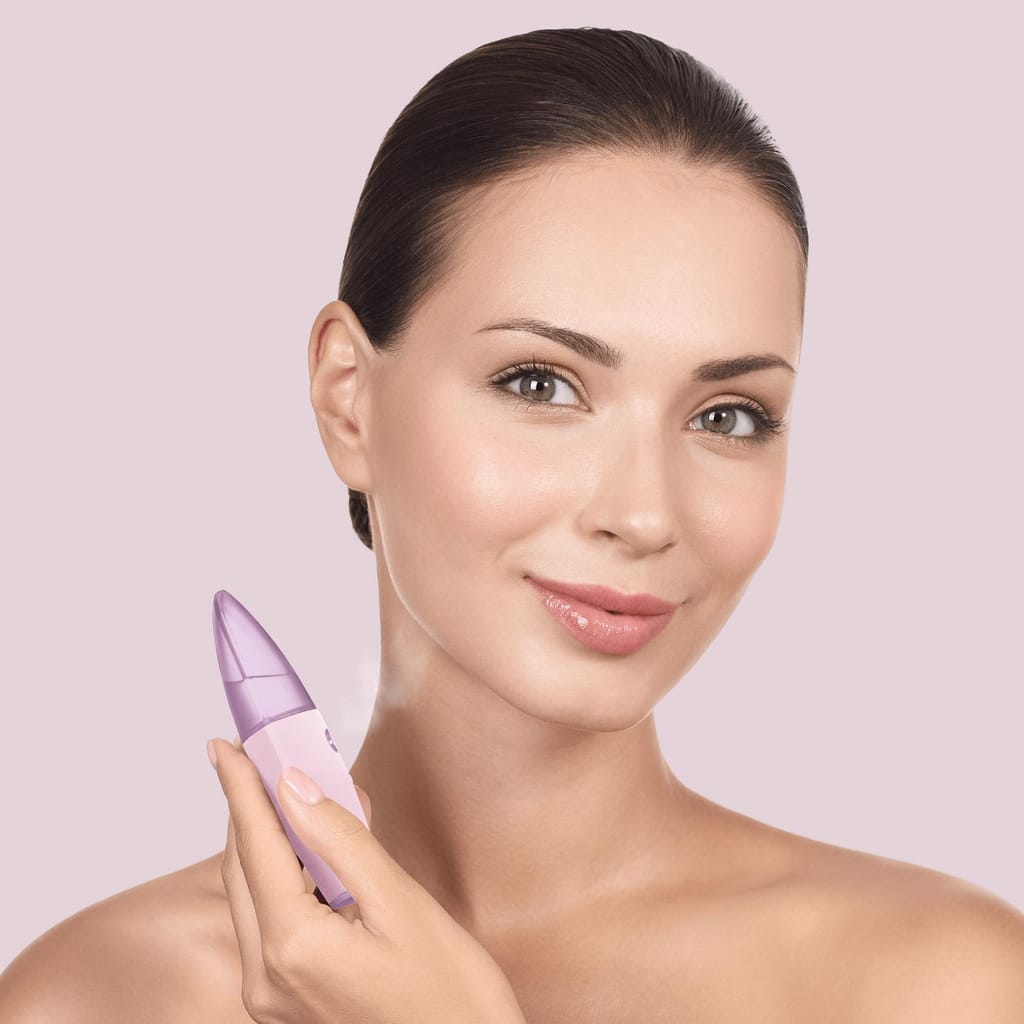 Фото товару: Зволожувач для шкіри обличчя GESKE Facial Hydration Refresher 4 in 1 pink № 3