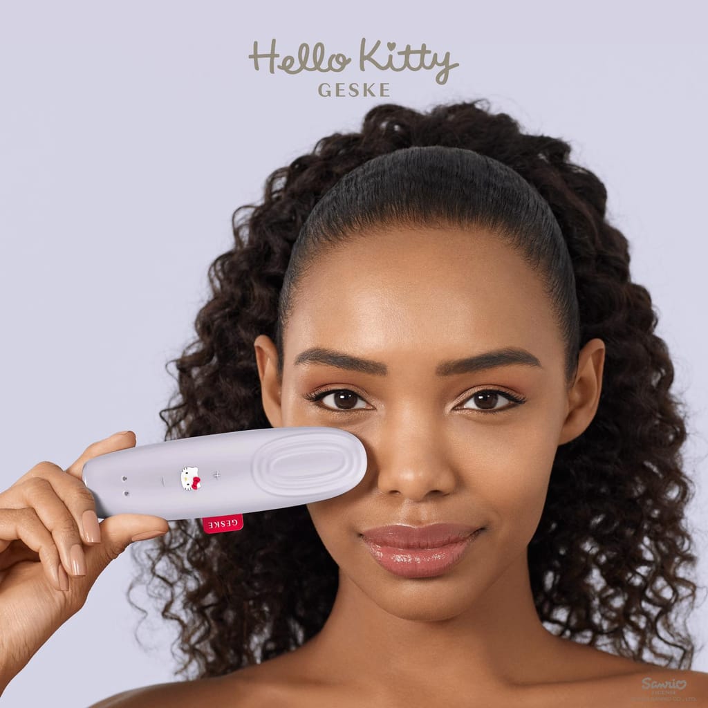 Фото товару: Енерджайзер для очей GESKE Warm&Cool Eye Energizer 6в1 by Hello Kitty purple № 3
