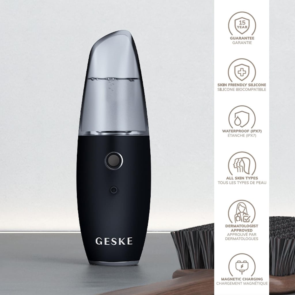 Фото товару: Зволожувач для шкіри обличчя GESKE Facial Hydration Refresher 4 in 1 black № 2