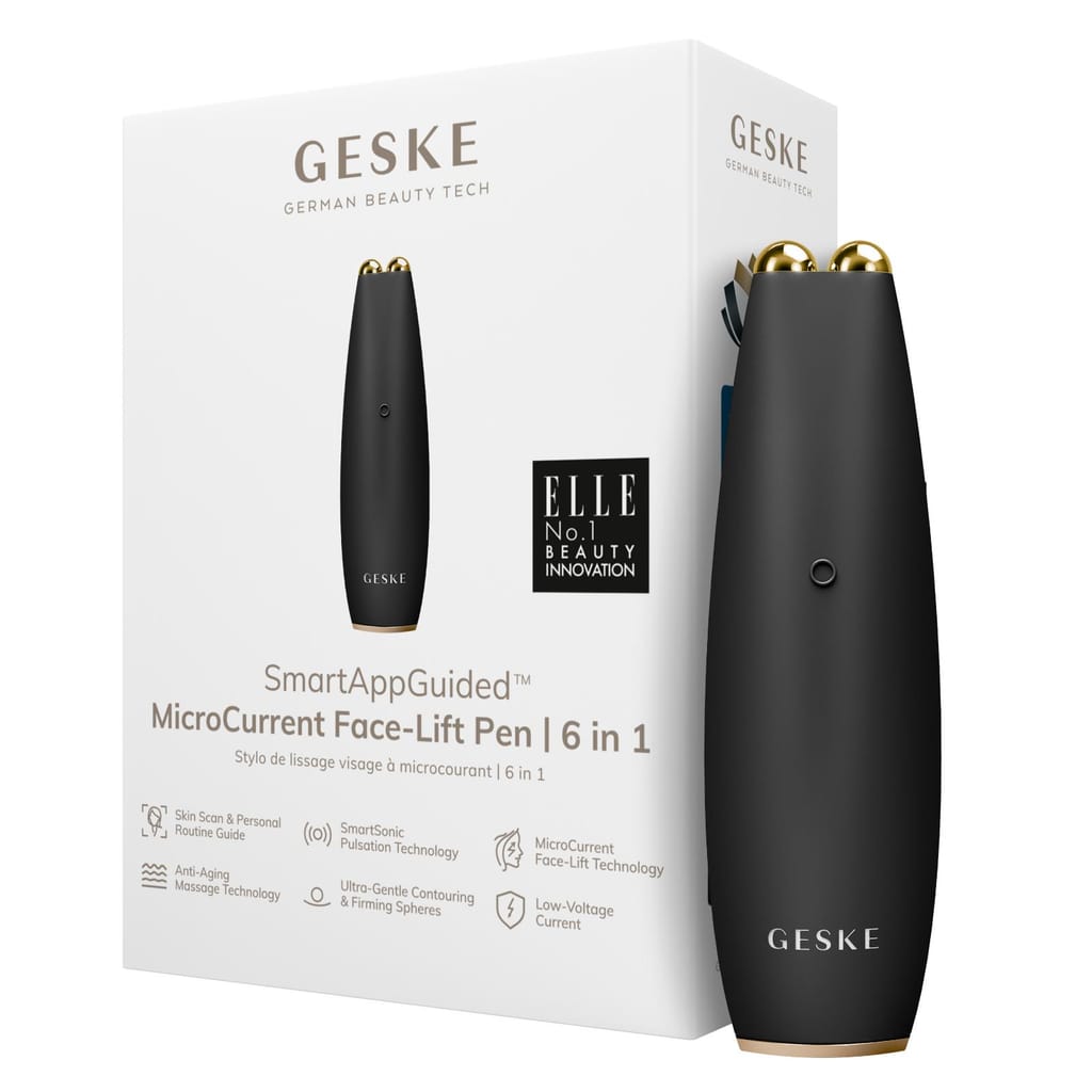 Фото товару: Мікрострумова ручка для підтяжки обличчя GESKE MicroCurrent Face-Lift Pen 6в1 gray № 0