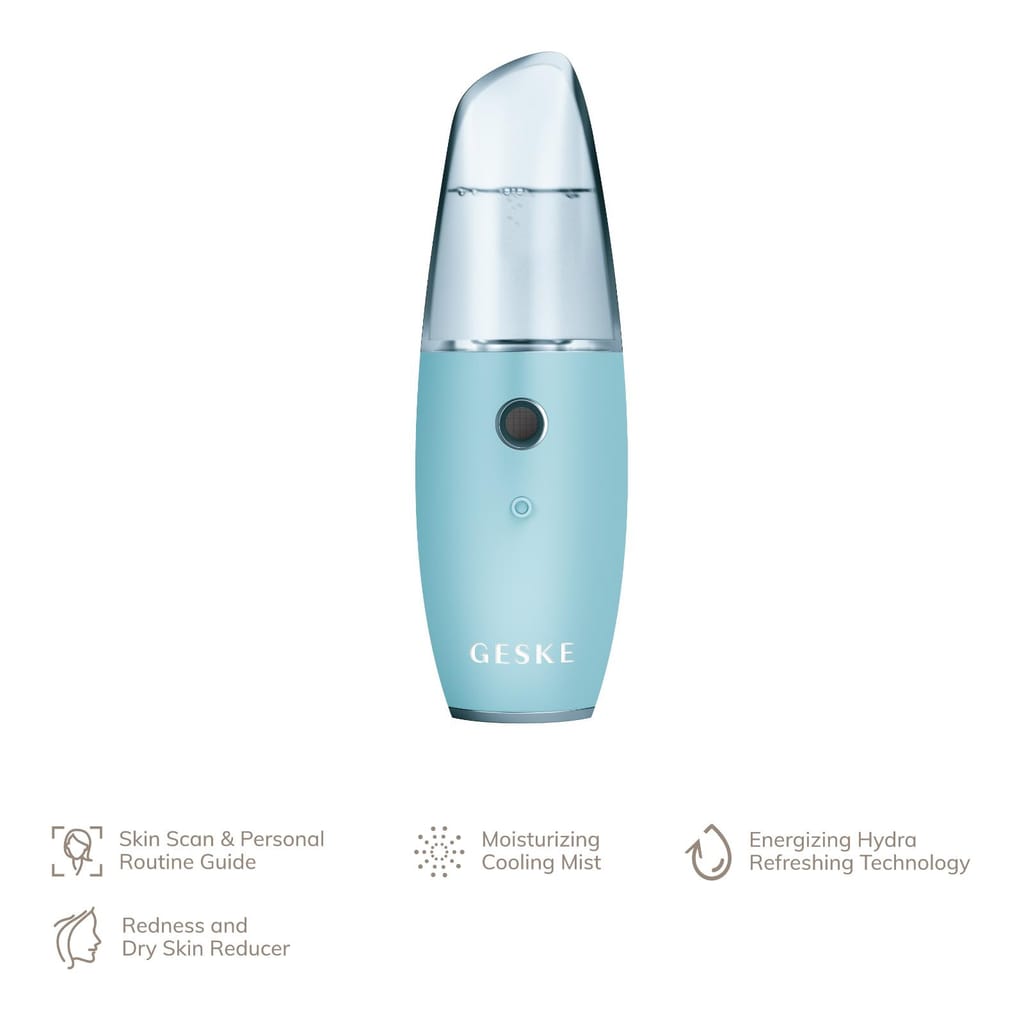 Фото товару: Зволожувач для шкіри обличчя GESKE Facial Hydration Refresher 4 in 1 turquoise № 1