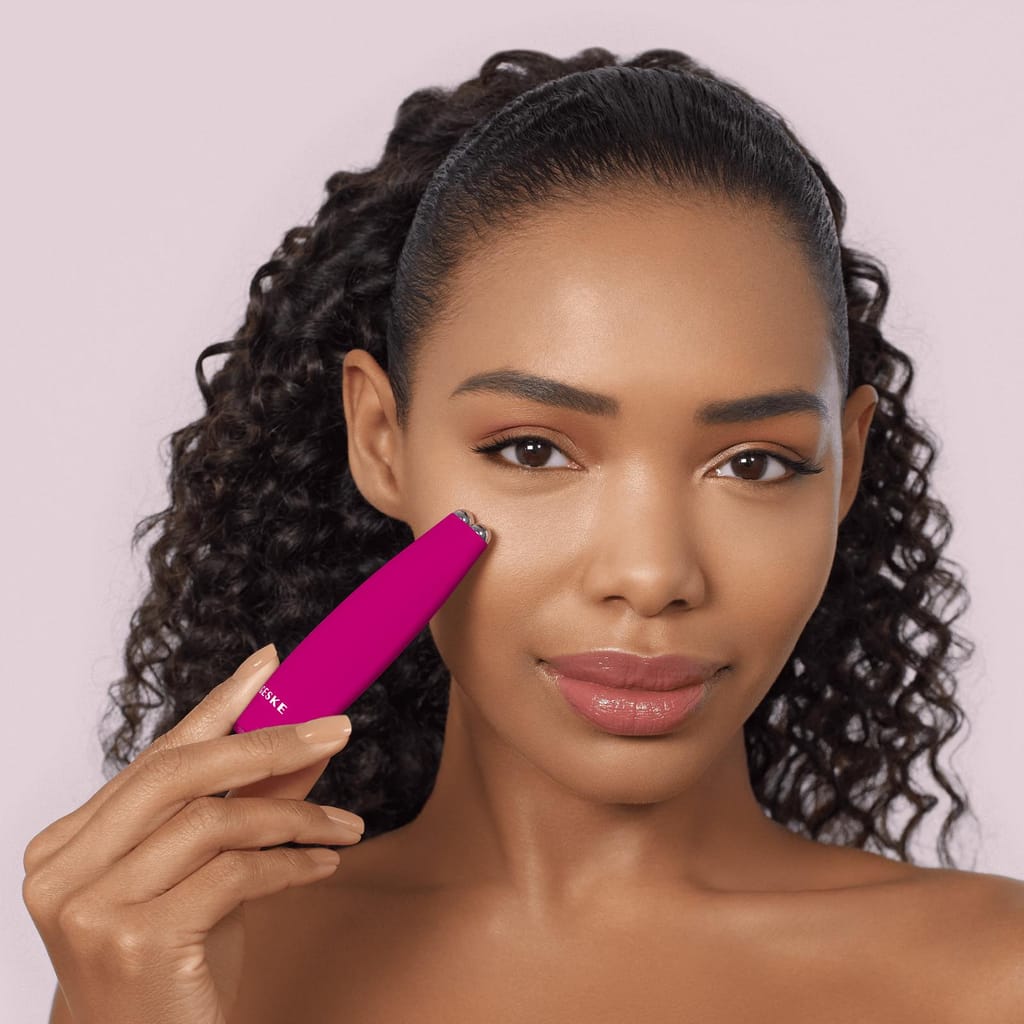 Фото товару: Мікрострумова ручка для підтяжки обличчя GESKE MicroCurrent Face-Lift Pen 6в1 magenta № 3