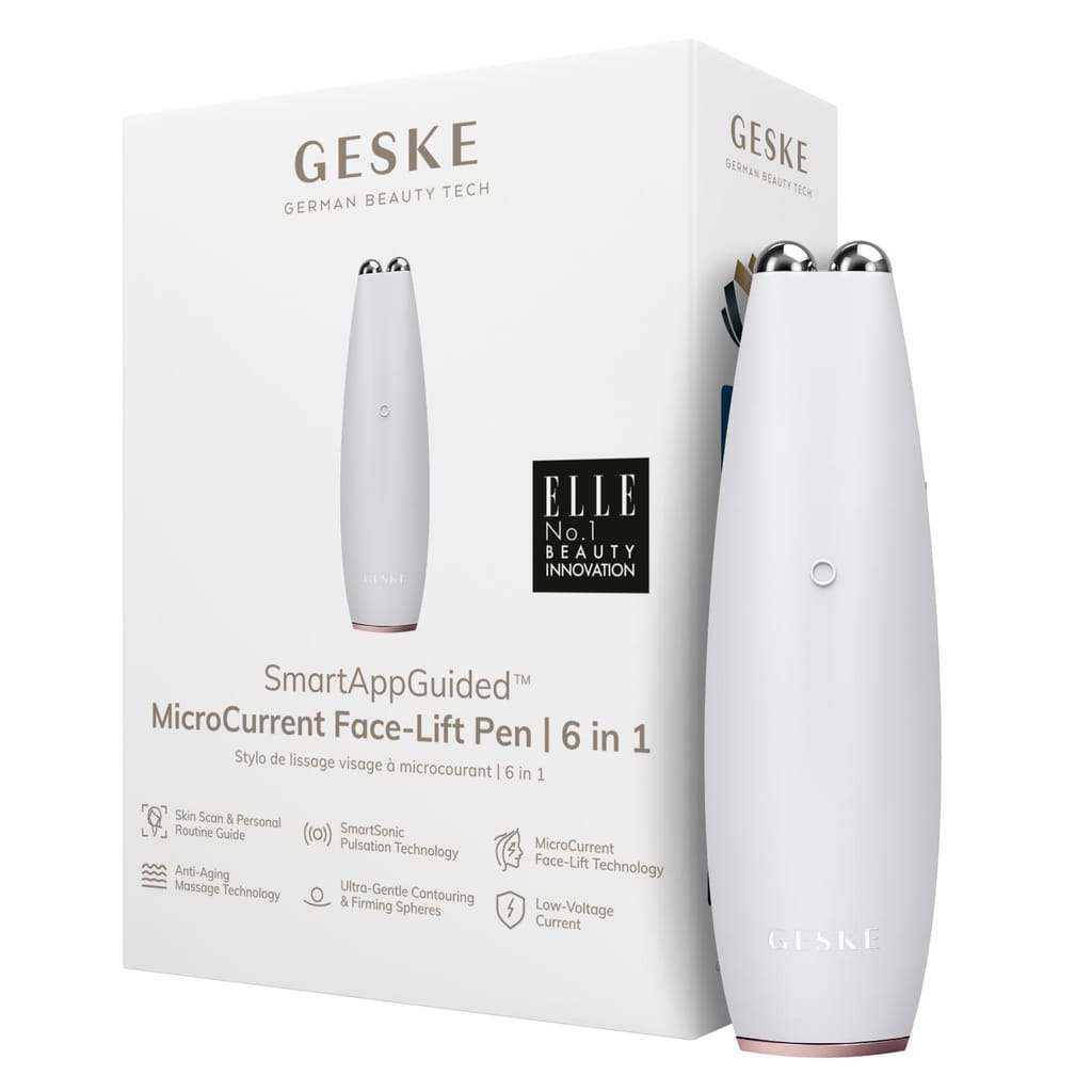 Фото товару: Мікрострумова ручка для підтяжки обличчя GESKE MicroCurrent Face-Lift Pen 6в1 starlight № 0