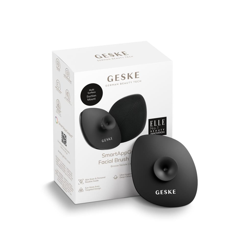 Фото товару: Щітка для обличчя GESKE Facial Brush 4в1 з тримачем gray № 8