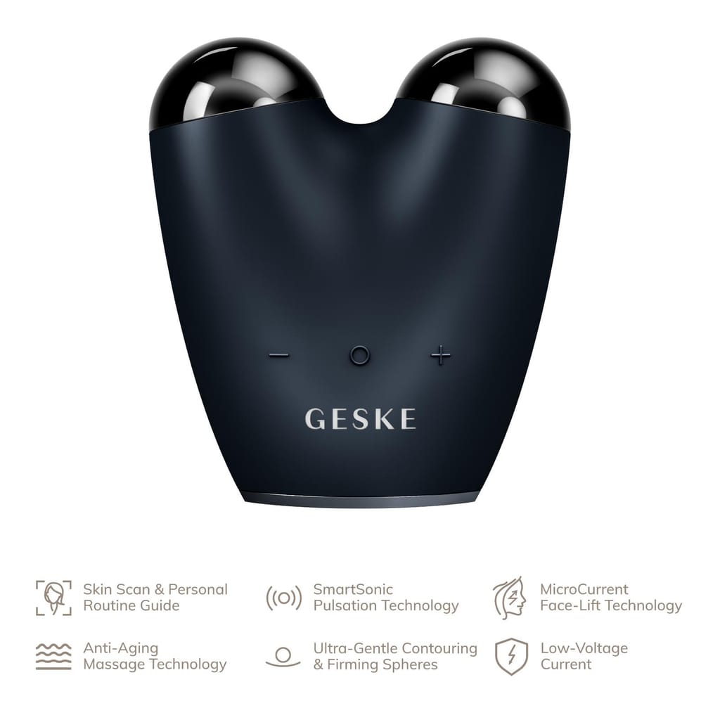 Фото товару: Мікрострумовий підтягувач обличчя GESKE MicroCurrent Face-Lifter 6в1 black № 1