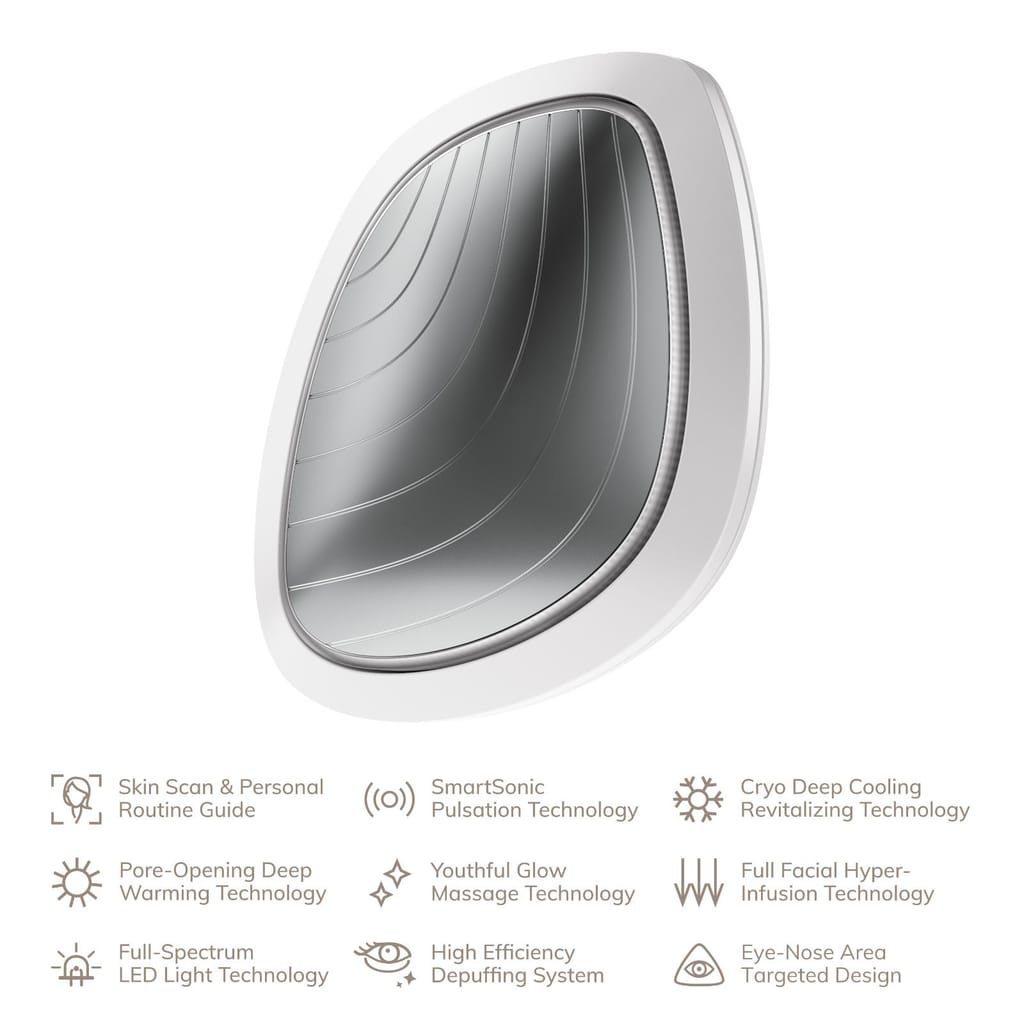 Фото товару: Ультразвукова маска тепло та холод GESKE Sonic Warm&Cool Mask 9в1 white № 1