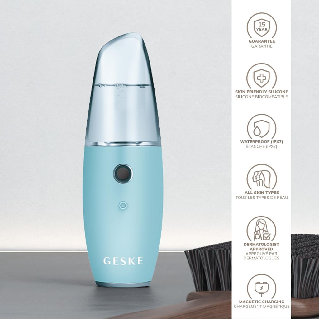 Фото товару: Зволожувач для шкіри обличчя GESKE Facial Hydration Refresher 4 in 1 turquoise № 2