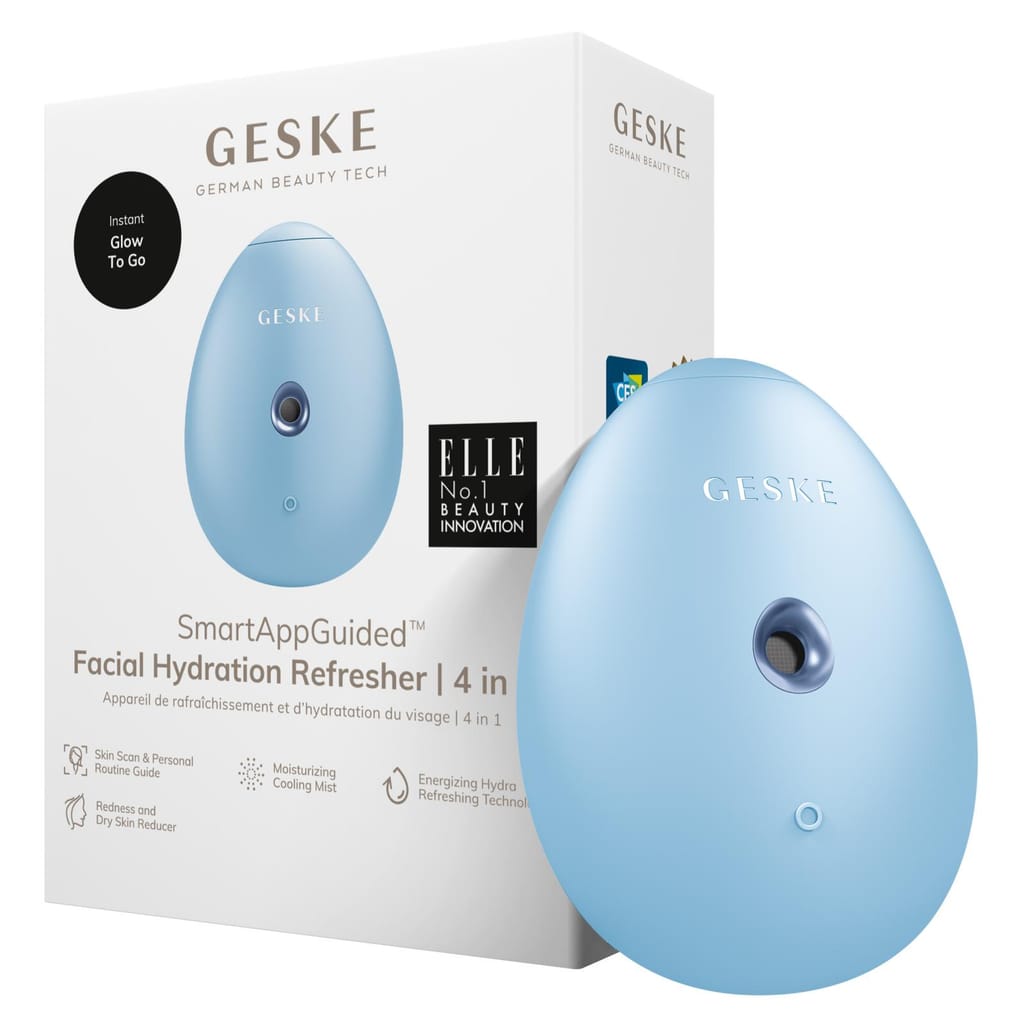 Фото товару: Електронний освіжувач для зволоження обличчя GESKE Facial Hydration Refresher 4в1 aquamarine № 0