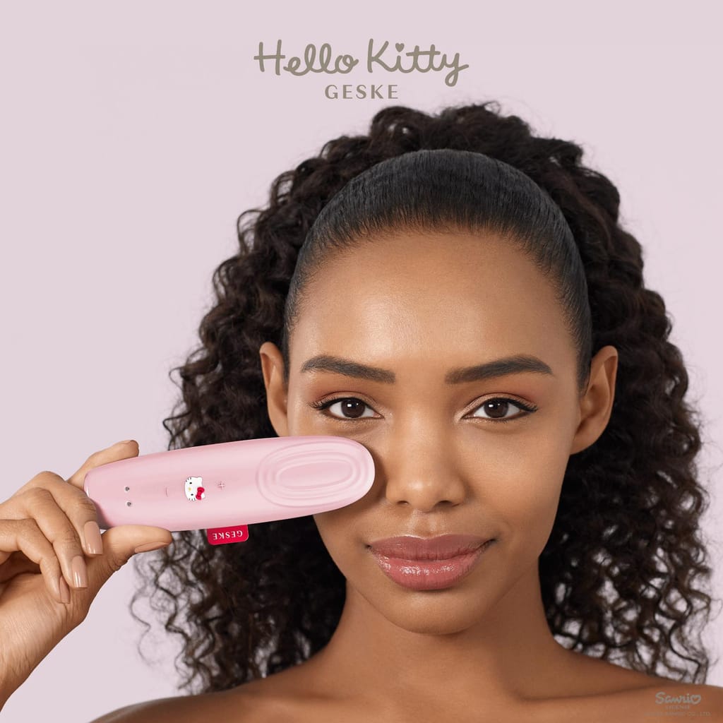 Фото товару: Енерджайзер для очей GESKE Warm&Cool Eye Energizer 6в1 by Hello Kitty pink № 3