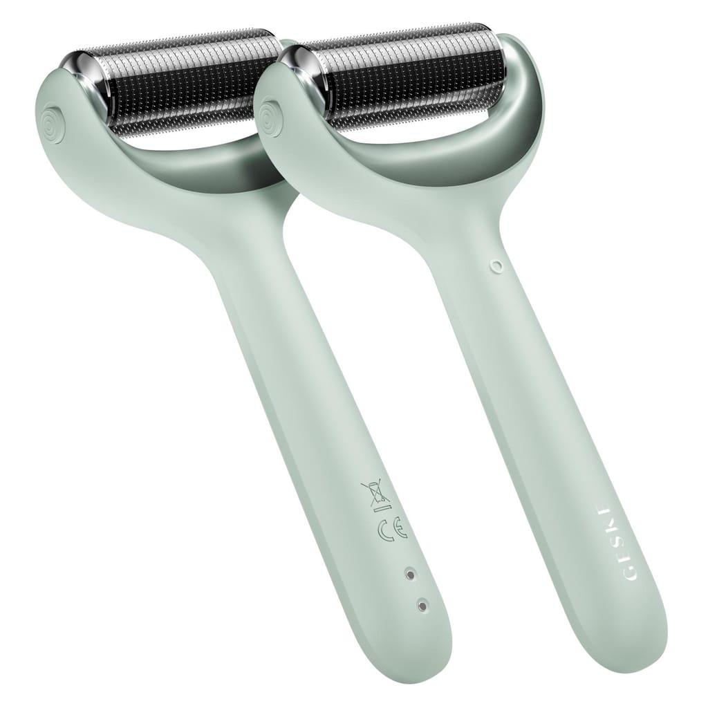 Фото товару: Ролер для голкової мезотерапії обличчя та тіла GESKE MicroNeedle Face&Body Roller 9в1 green № 5