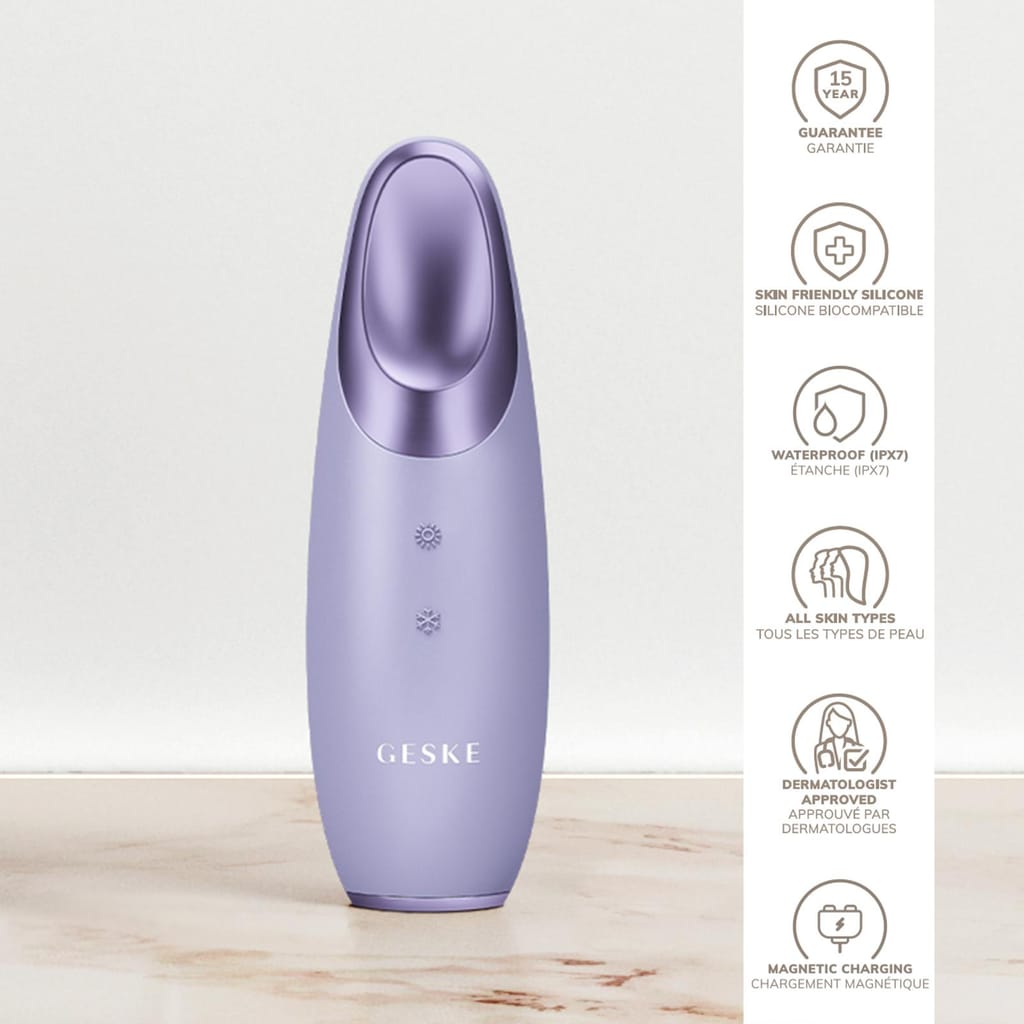 Фото товару: Енерджайзер для очей GESKE Warm&Cool Eye Energizer 6в1 purple № 2
