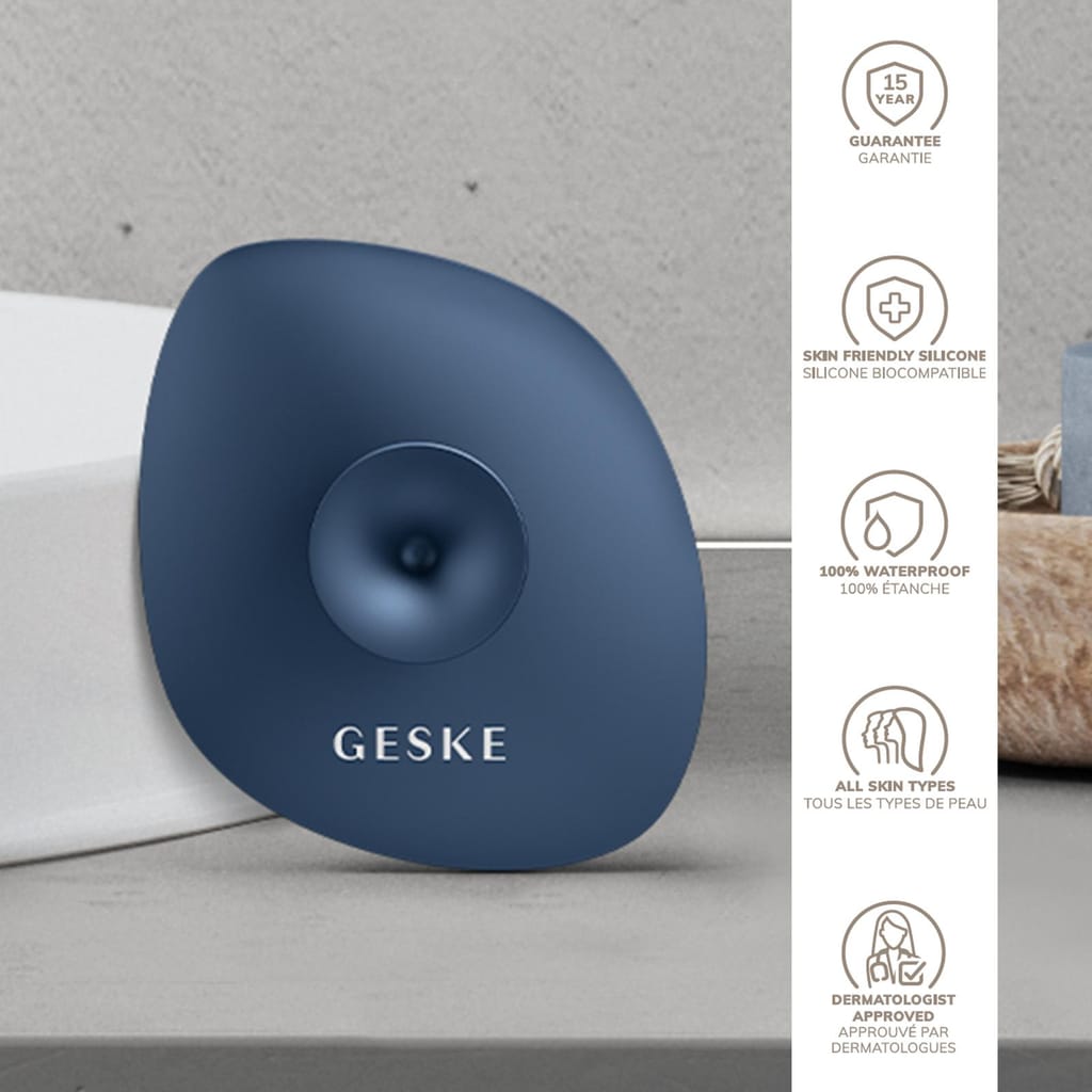 Фото товару: Щітка для обличчя GESKE Facial Brush 4в1 з тримачем midnight № 2