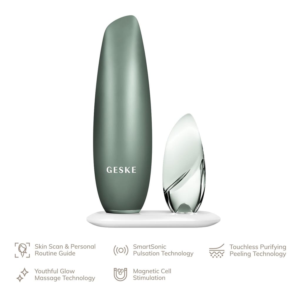 Фото товару: Безконтактна магнітна пілінг-маска GESKE Touchless Magnetic Peeling Mask 5в1 green № 1