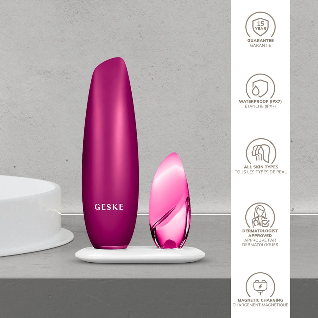 Фото товару: Безконтактна магнітна пілінг-маска GESKE Touchless Magnetic Peeling Mask 5в1 magenta № 2