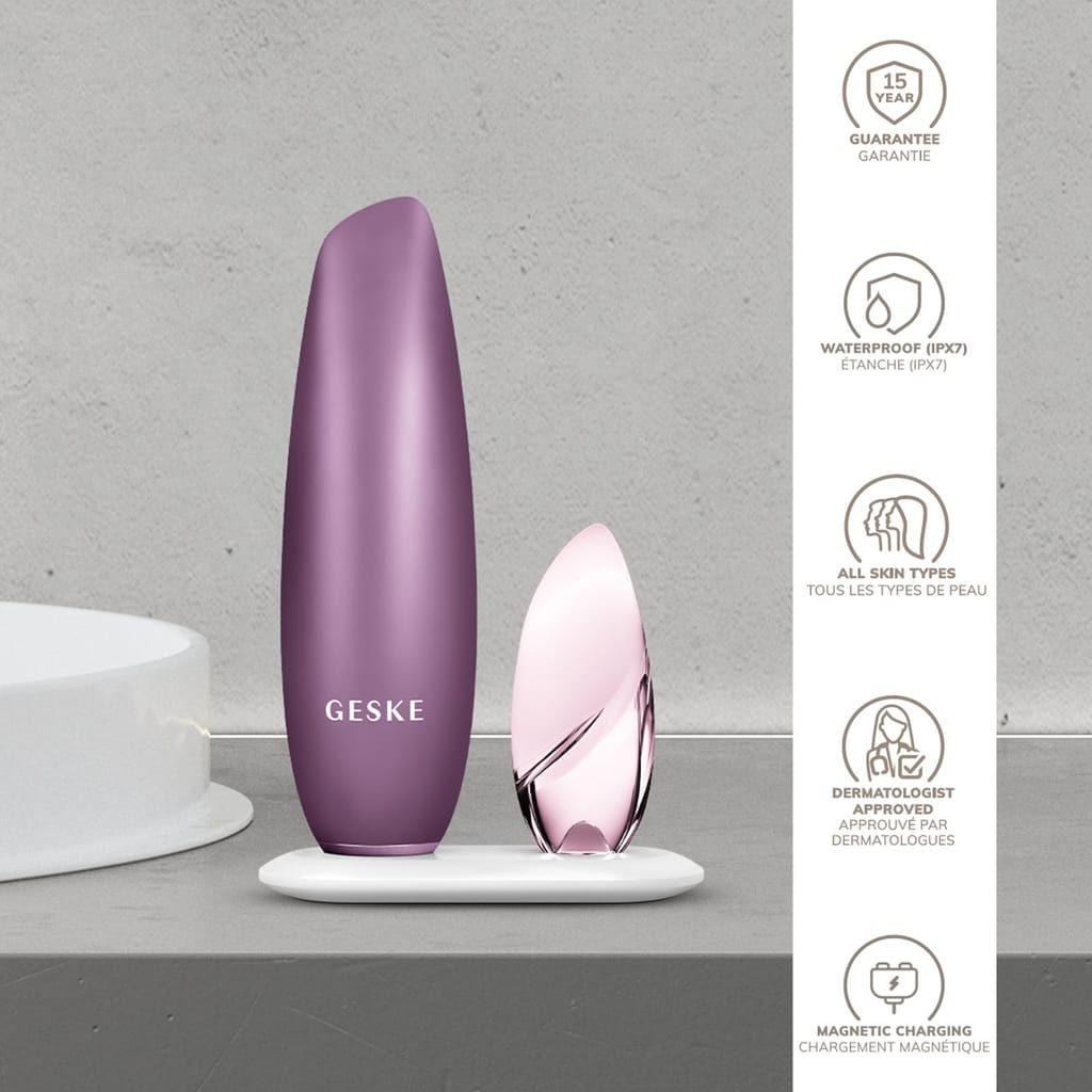 Фото товару: Безконтактна магнітна пілінг-маска GESKE Touchless Magnetic Peeling Mask 5в1 pink № 2