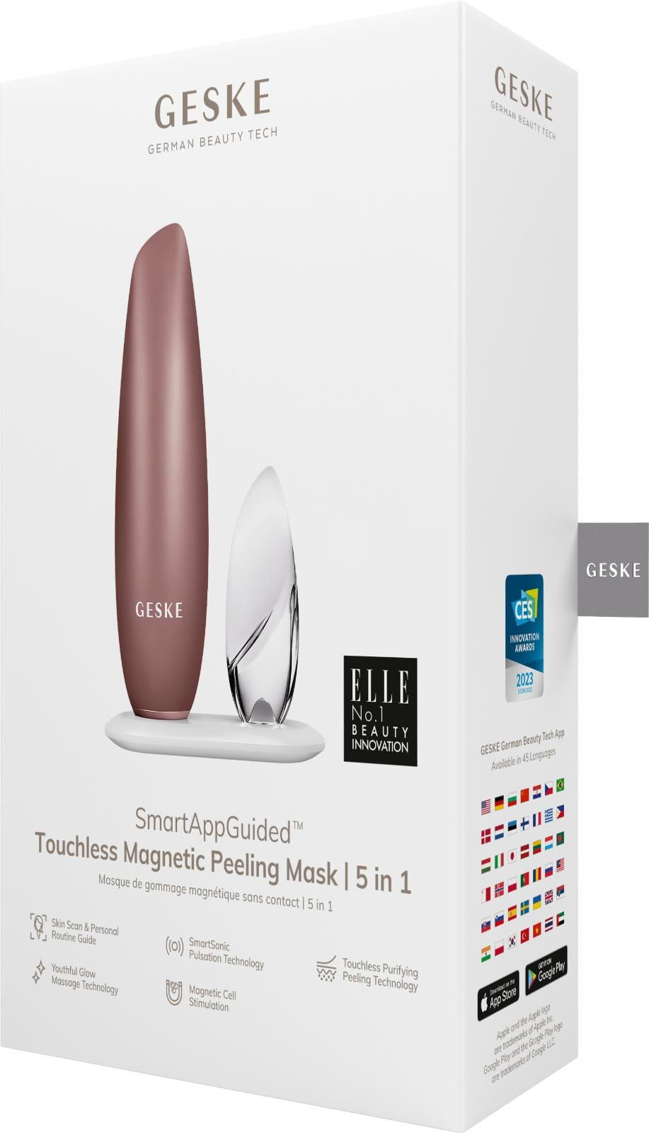 Фото товару: Безконтактна магнітна пілінг-маска GESKE Touchless Magnetic Peeling Mask 5в1 starlight № 7