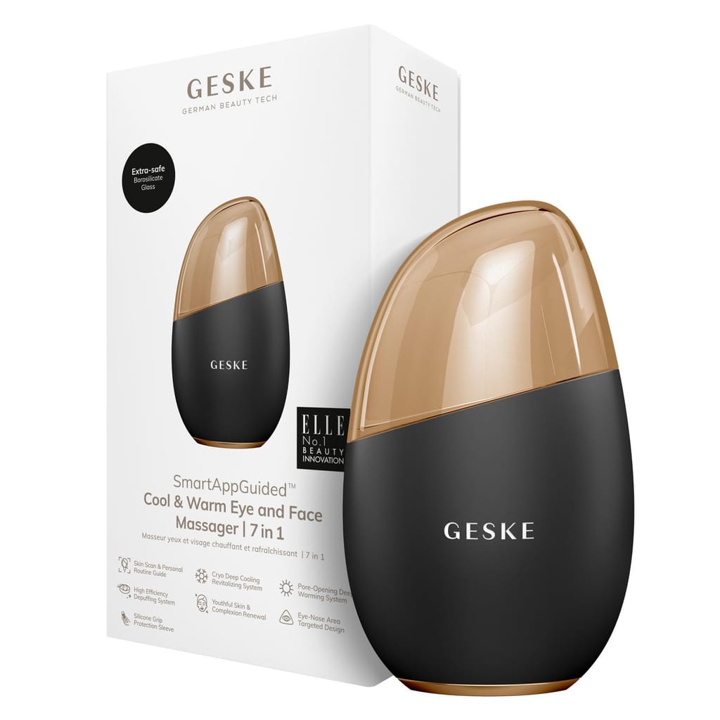Фото товару: Масажер для обличчя GESKE Cool&Warm Eye and Face Massager 7в1 gray № 0