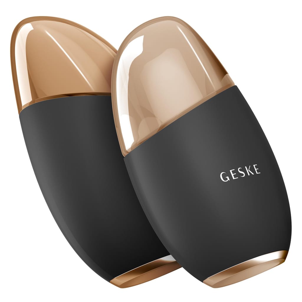 Фото товару: Масажер для обличчя GESKE Cool&Warm Eye and Face Massager 7в1 gray № 5