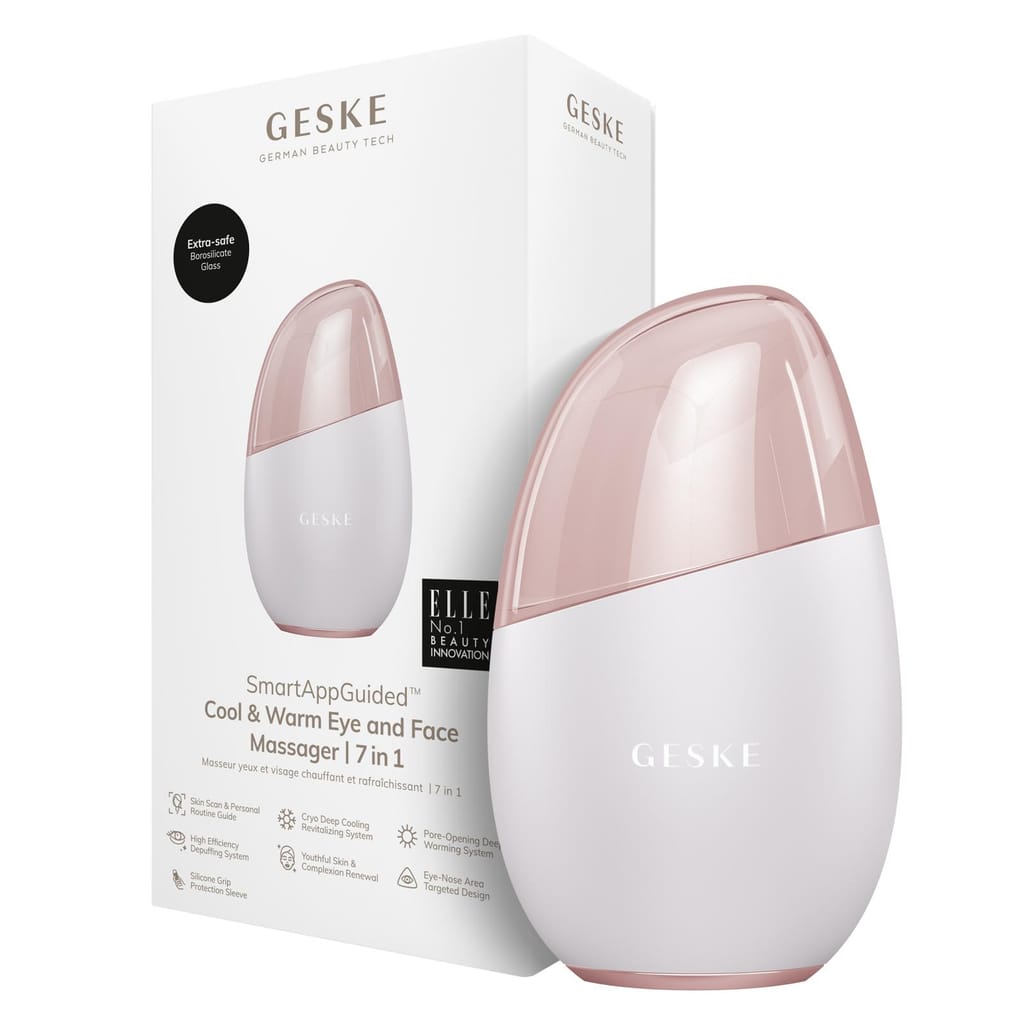 Фото товару: Масажер для обличчя GESKE Cool&Warm Eye and Face Massager 7в1 starlight № 0