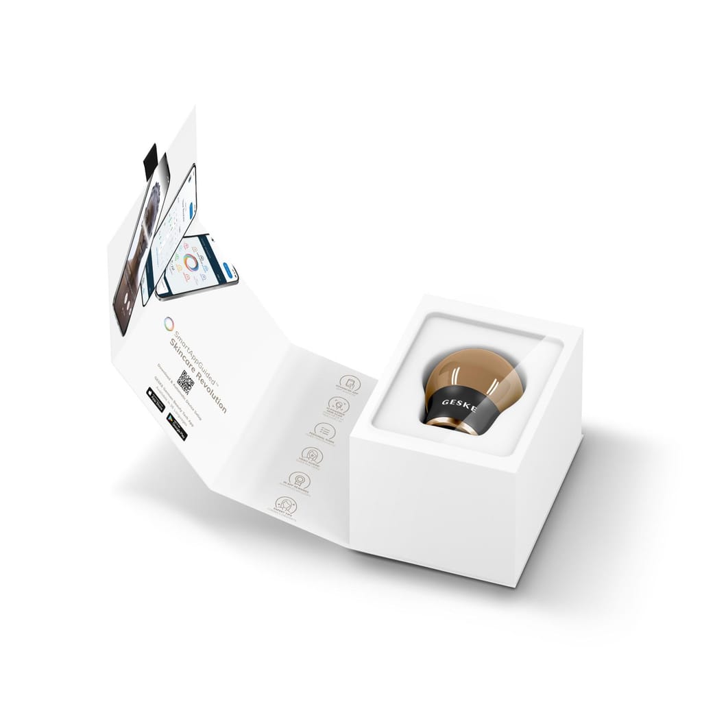 Фото товару: Масажер для обличчя і тіла GESKE Cool&Warm Face and Body Massager 7в1 gray № 8