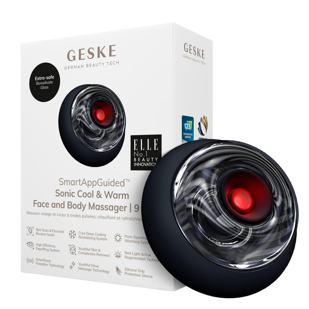 Фото товару: Масажер для обличчя та тіла GESKE Sonic Cool&Warm Face and Body Massager 9в1 black № 0