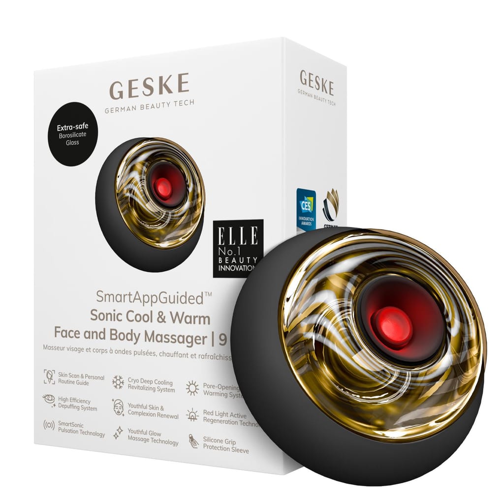 Фото товару: Масажер для обличчя та тіла GESKE Sonic Cool&Warm Face and Body Massager 9в1 gray № 0