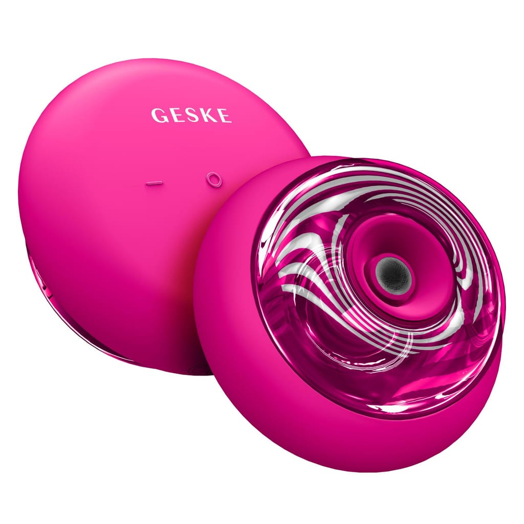 Фото товару: Масажер для обличчя та тіла GESKE Sonic Cool&Warm Face and Body Massager 9в1 magenta № 5