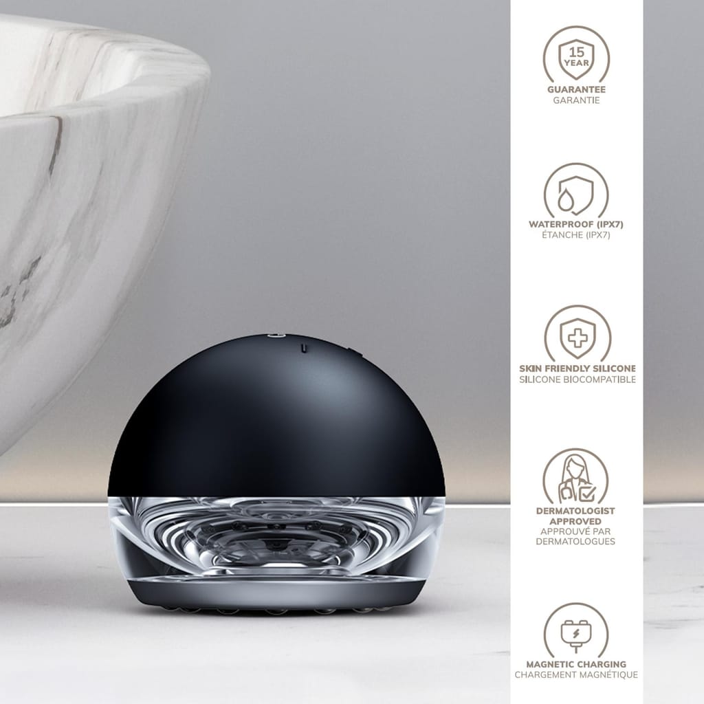 Фото товару: Масажер для підтяжки шкіри обличчя GESKE Anti-aging Skin Tightener 6в1 black № 2