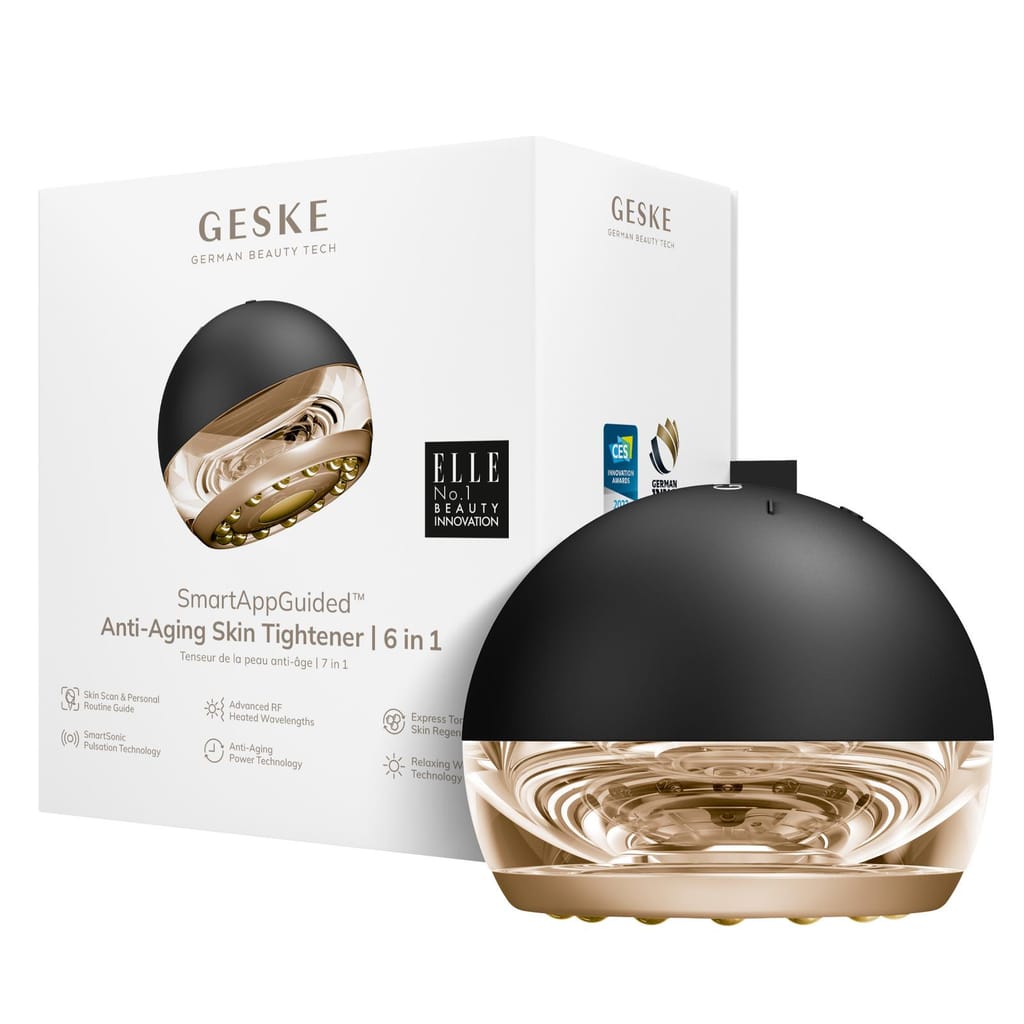 Фото товару: Масажер для підтяжки шкіри обличчя GESKE Anti-aging Skin Tightener 6в1 gray № 0