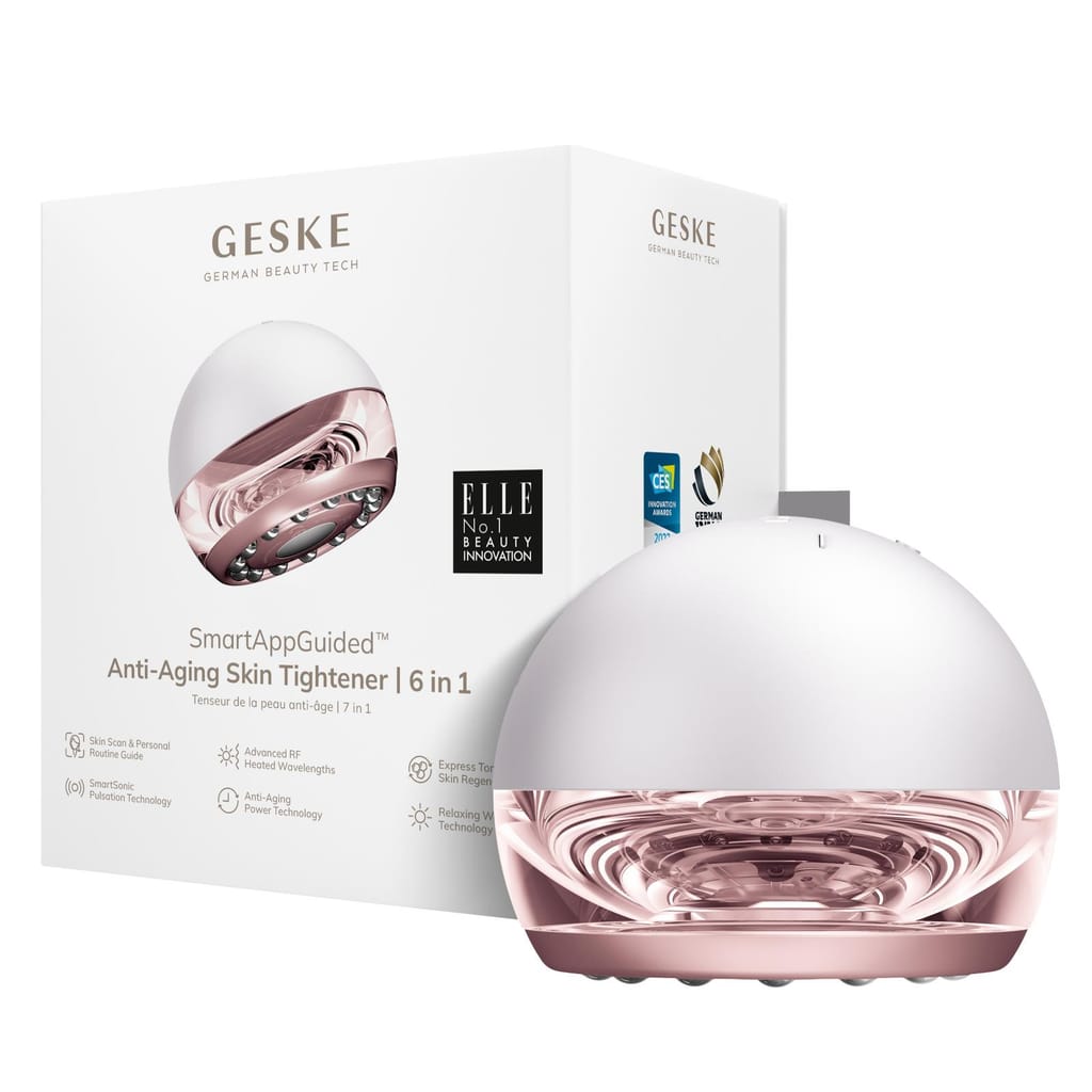 Фото товару: Масажер для підтяжки шкіри обличчя GESKE Anti-aging Skin Tightener 6в1 starlight № 0