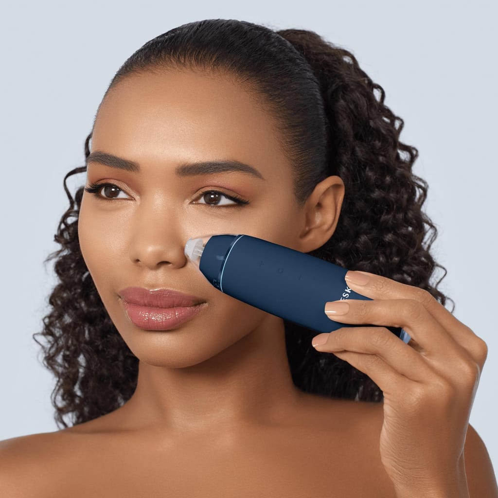 Фото товару: Мікродермабразійний пристрій для видалення чорних цяток GESKE MicroDermabrasion Blackhead Remover 7в1 midnight № 3