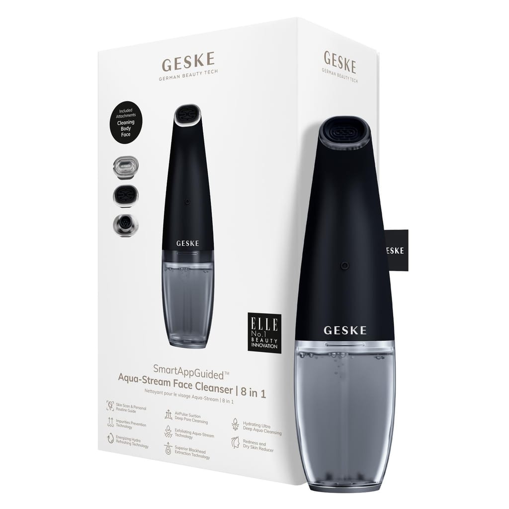 Фото товару: Очищуючий засіб для обличчя GESKE Aqua-Stream Face Cleanser 8в1 black № 0