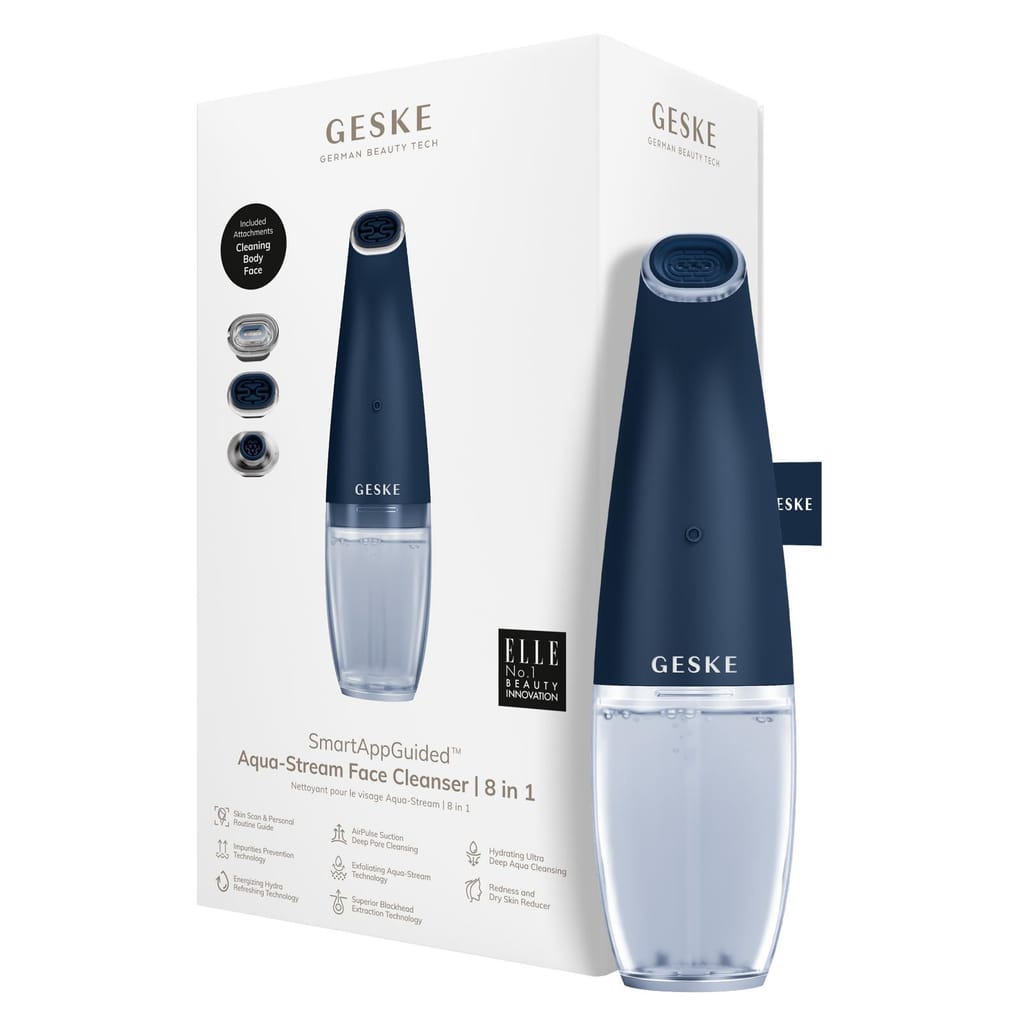 Фото товару: Очищуючий засіб для обличчя GESKE Aqua-Stream Face Cleanser 8в1 midnight № 0