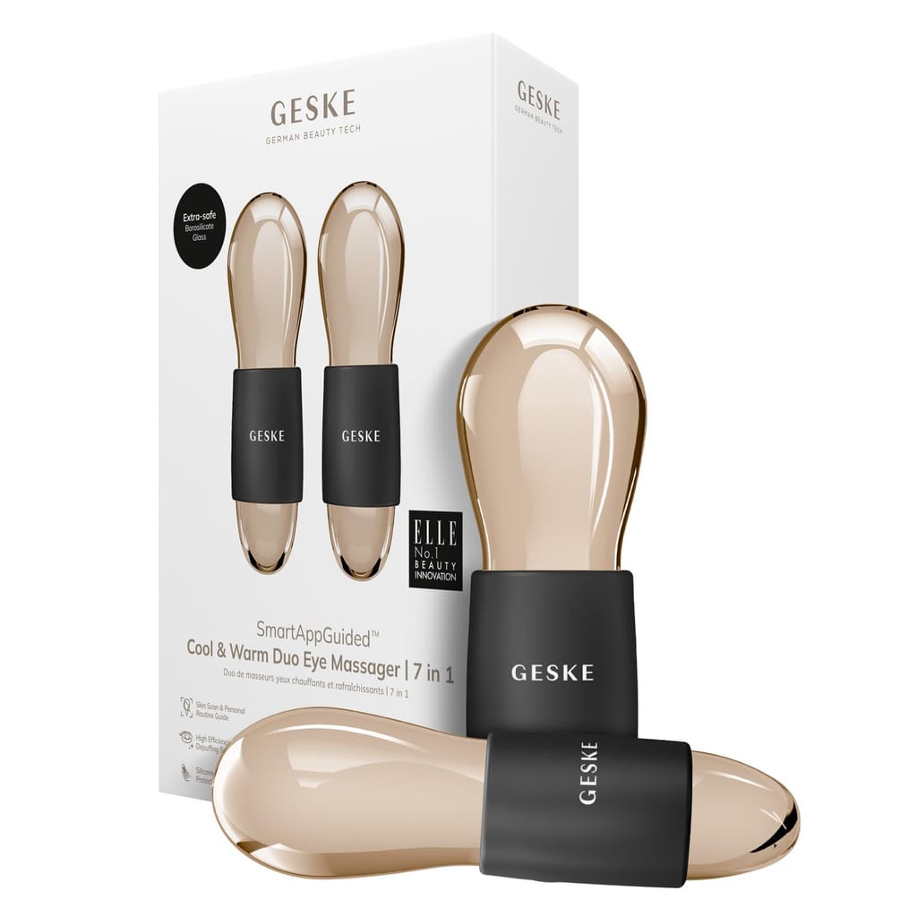 Фото товару: Подвійний масажер для очей GESKE Cool&Warm Duo Eye Massager 7в1 gray № 0
