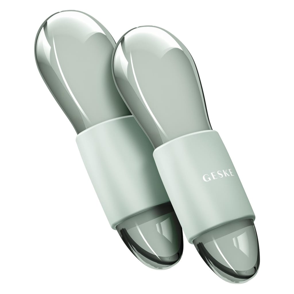 Фото товару: Подвійний масажер для очей GESKE Cool&Warm Duo Eye Massager 7в1 green № 5