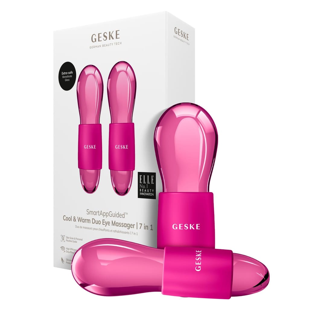 Фото товару: Подвійний масажер для очей GESKE Cool&Warm Duo Eye Massager 7в1 magenta № 0