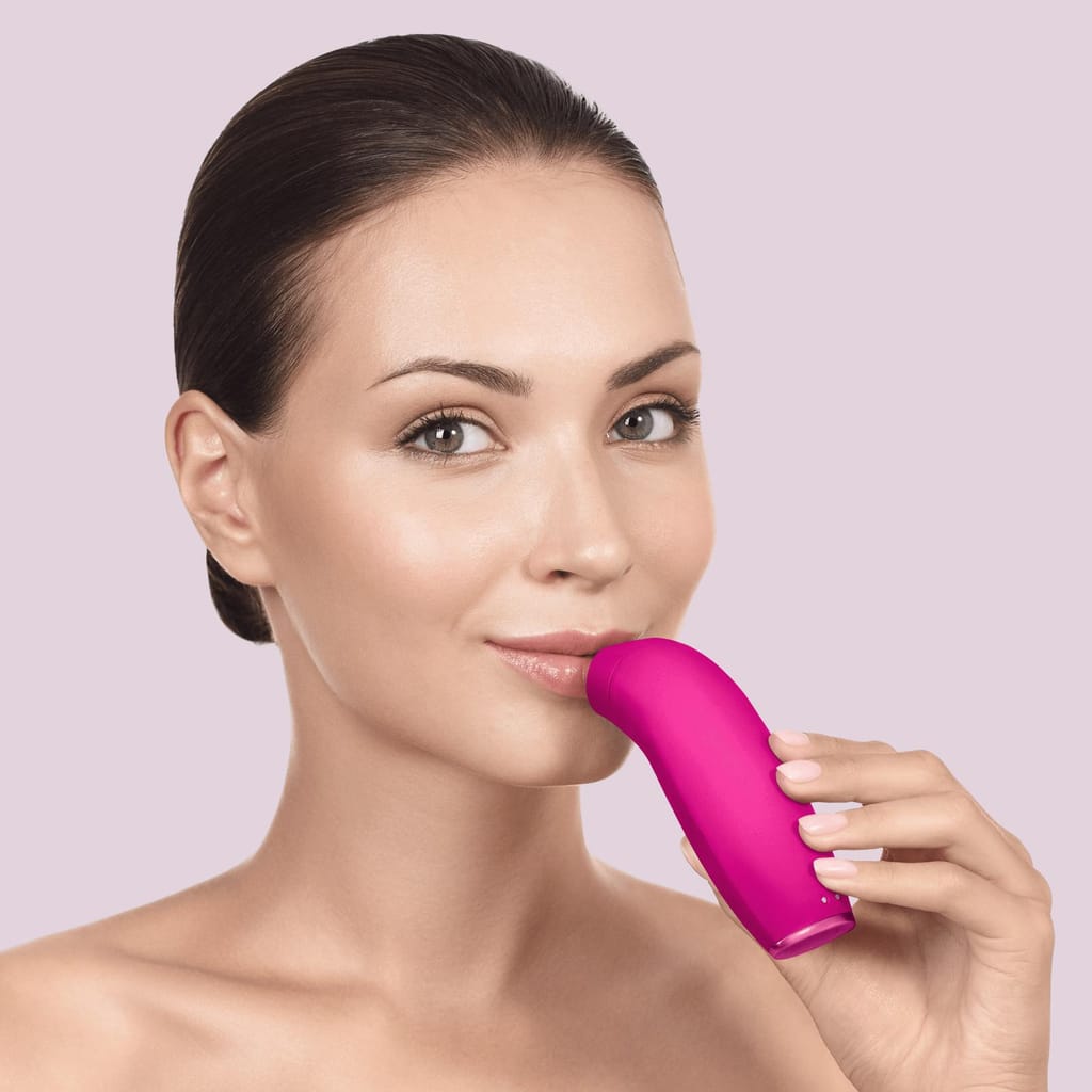 Фото товару: Пристрій для збільшення об'єму губ GESKE Lip Volumizer&Booster 6в1 magenta № 3