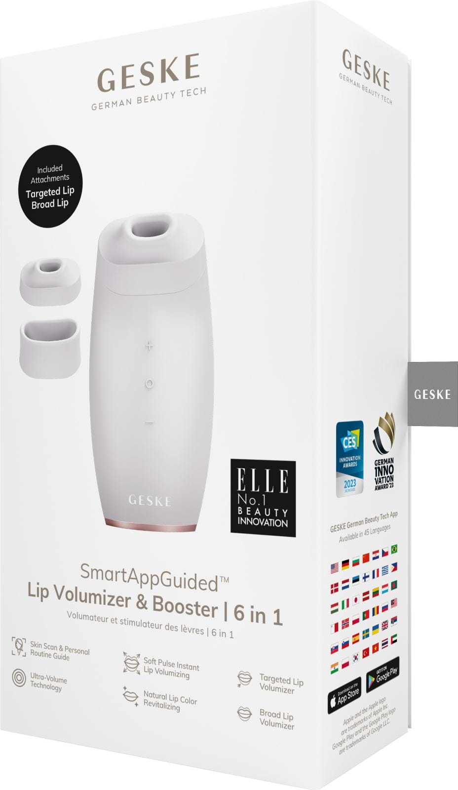 Фото товару: Пристрій для збільшення об'єму губ GESKE Lip Volumizer&Booster 6в1 starlight № 7