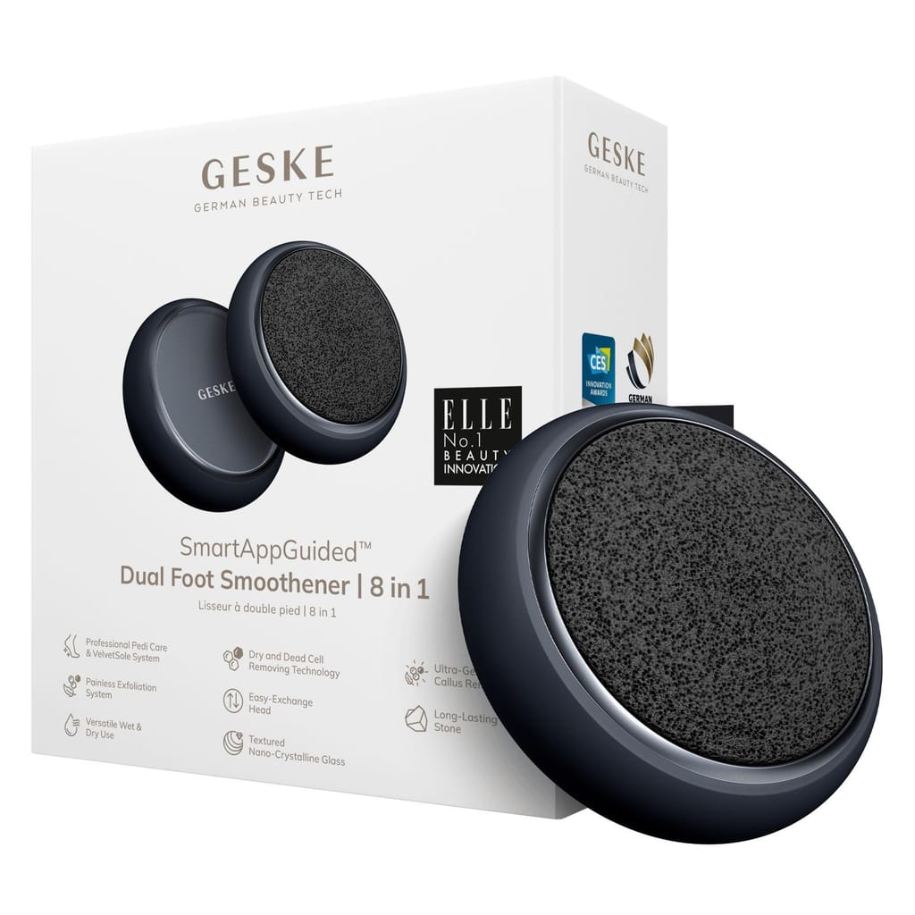 Фото товару: Набір для догляду за стопами GESKE Dual Foot Smoothener 8в1 black № 0