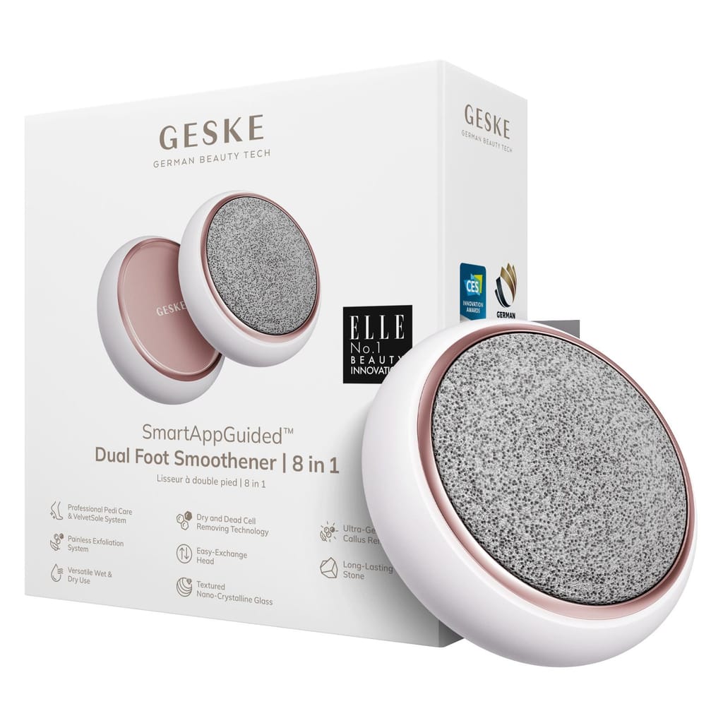 Фото товару: Набір для догляду за стопами GESKE Dual Foot Smoothener 8в1 starlight № 0