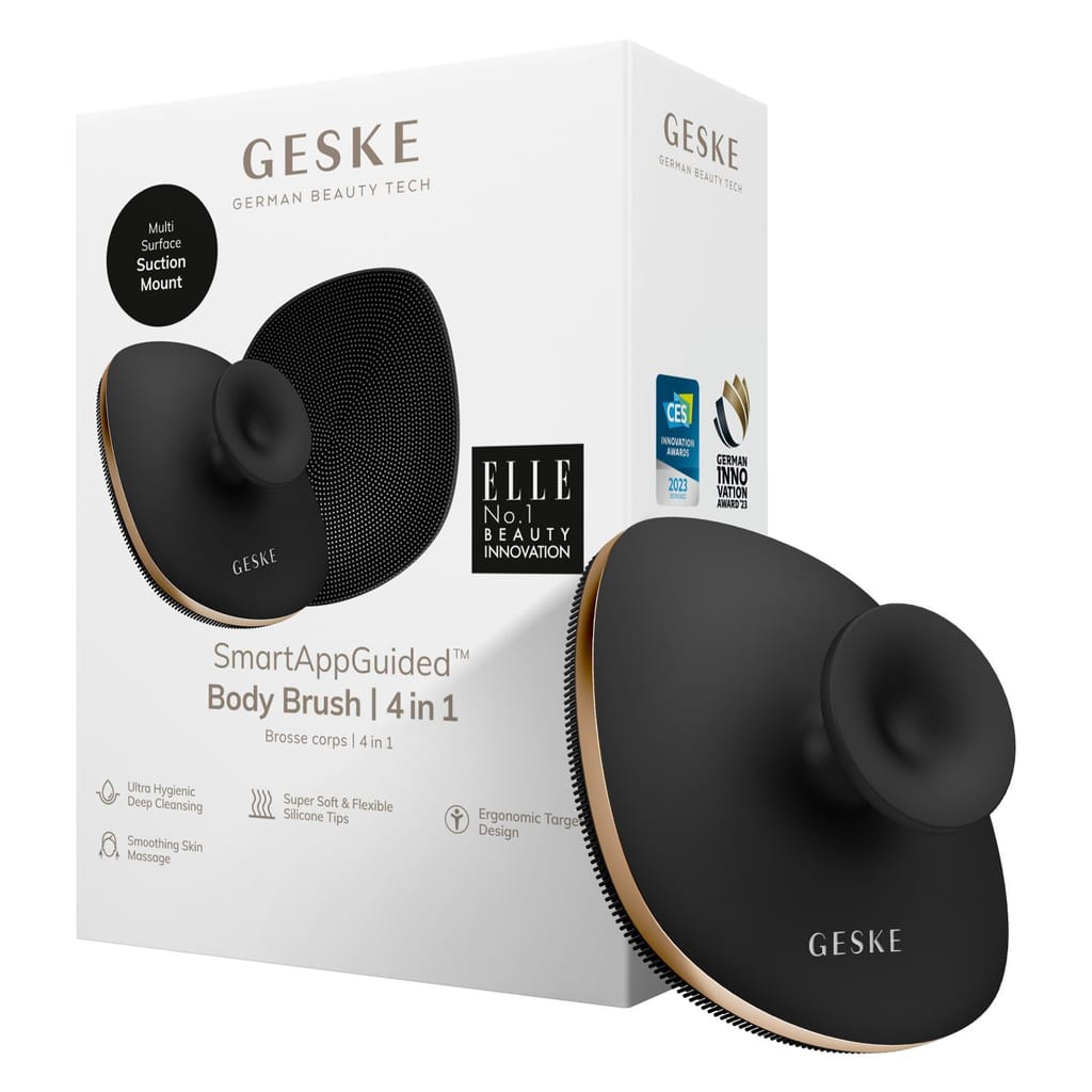 Фото товару: Щітка для тіла GESKE Body Brush metal 4в1 gray № 0