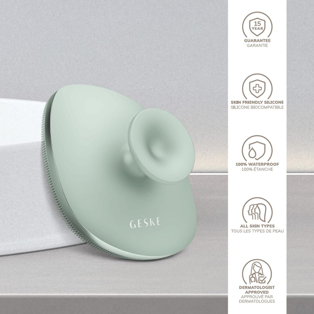 Фото товару: Щітка для тіла GESKE Body Brush metal 4в1 green № 2