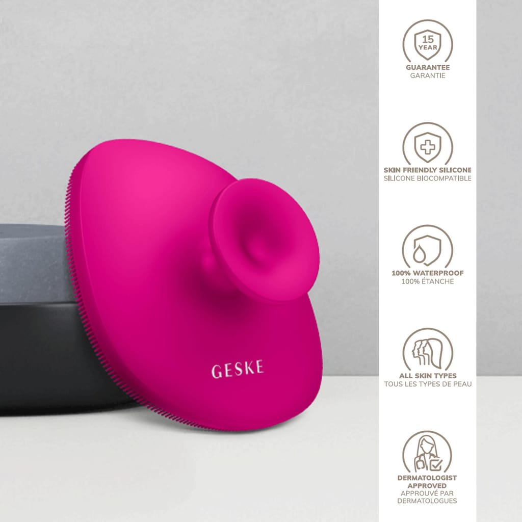 Фото товару: Щітка для тіла GESKE Body Brush 4в1 magenta № 2