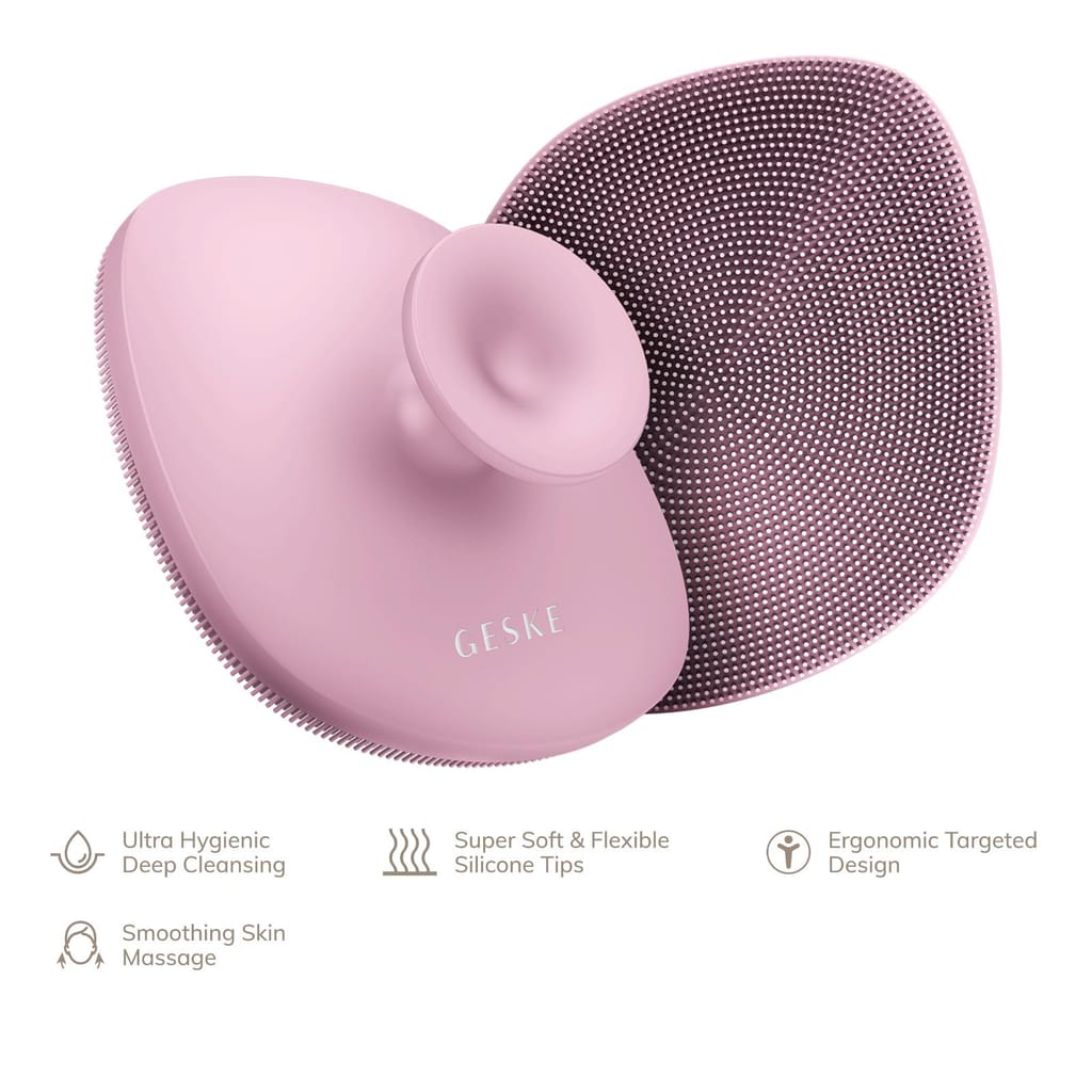 Фото товару: Щітка для тіла GESKE Body Brush 4в1 pink № 1