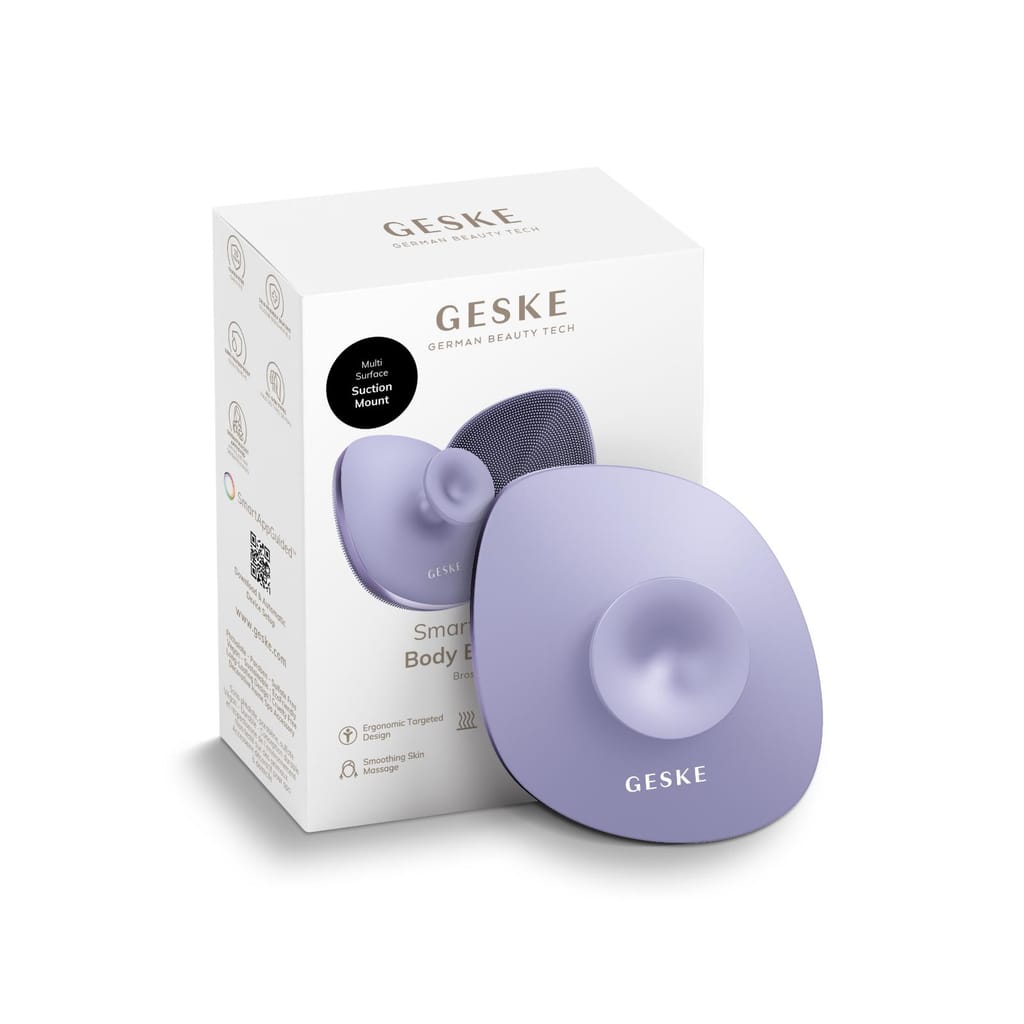 Фото товару: Щітка для тіла GESKE Body Brush metal 4в1 purple № 8